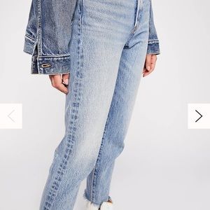 Levi’s icon high rise wedgie jeans